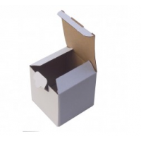 Küçük Beyaz Karton  Kutu 10,5x10,5x10,5cm  